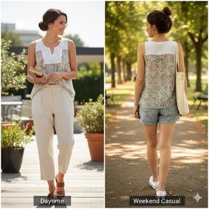 Black Rainn  Multi Color Butterfly Top size Medium